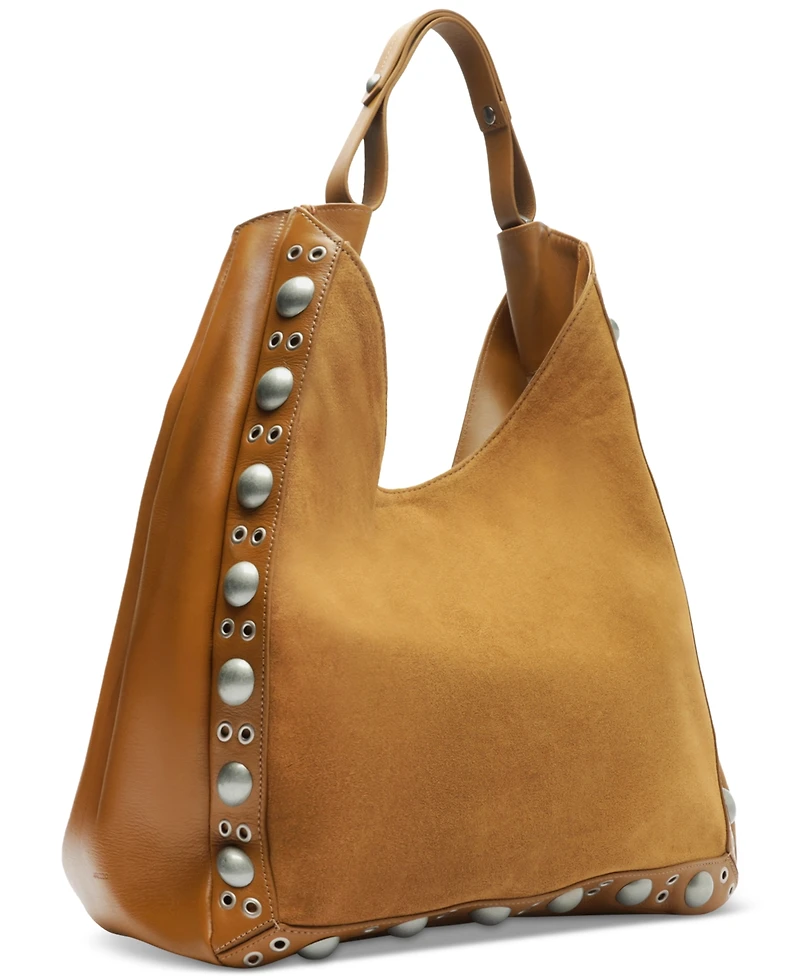 Arezzo Owen Large Suede Hobo