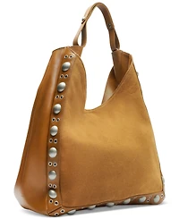 Arezzo Owen Large Suede Hobo