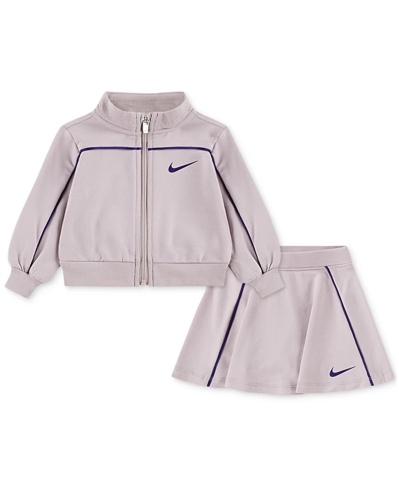 Nike Baby Girls Varsity Prep Track Jacket & Scooter, 2 Piece Set