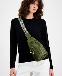 Style & Co Woven Sling Bag, Macy's Exclusive