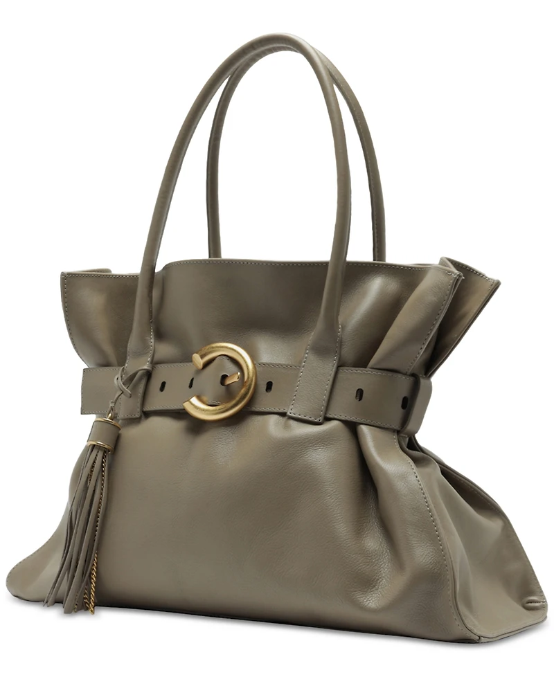 Arezzo Rivera Large Leather Shopping Bag