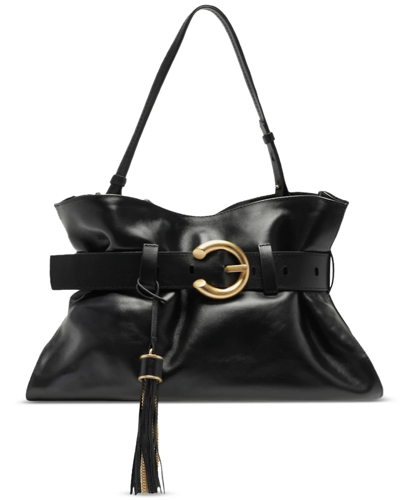 Arezzo Rivera Medium Leather Clutch