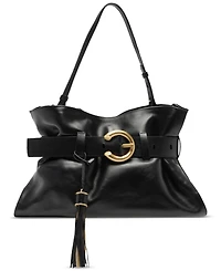 Arezzo Rivera Medium Leather Clutch