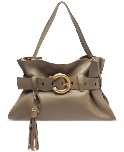 Arezzo Rivera Medium Leather Clutch