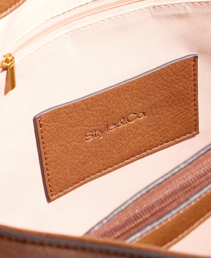 Style & Co Extra Large East West Tote, Macy's Exclusive