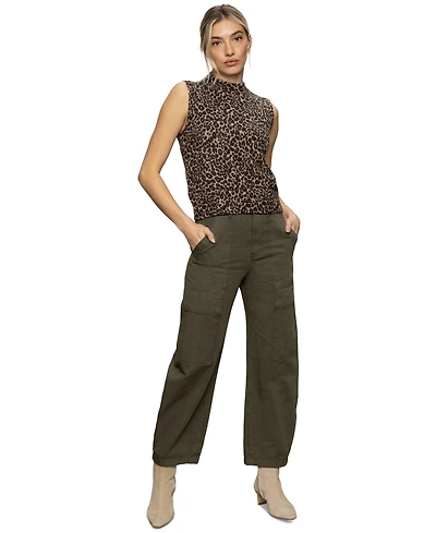 Sanctuary Women's Fuzzy Shell Sleeveless Sweater