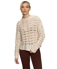 Sanctuary Women's Boheme Open-Knit Sweater