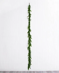 Nearly Natural 15" Artificial Touch Norfolk Island Pine Garland with Natural Look