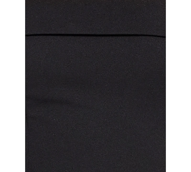 City Studios Juniors' Scuba Crepe Fit & Flare Dress