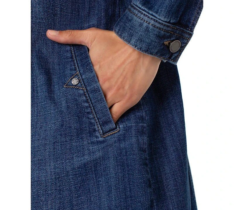 Liverpool Los Angeles Women's Long Trucker Jacket
