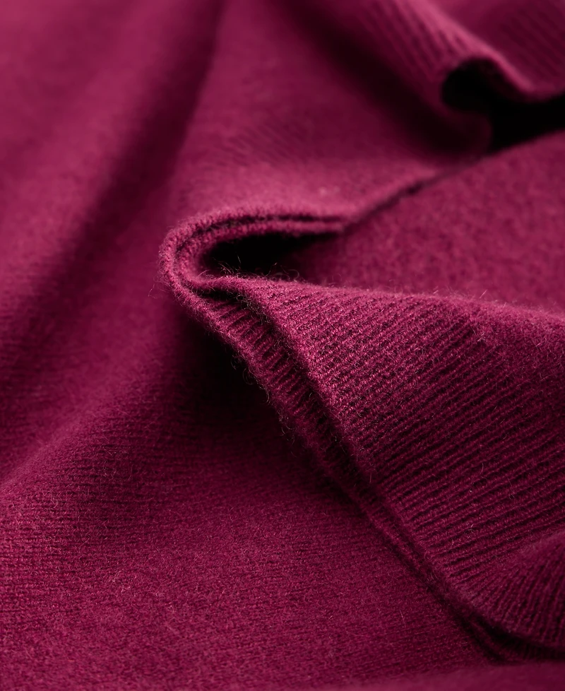 Club Room Men's Regular-Fit Textured 100% Cashmere Sweater T-Shirt, Macy's Exclusive