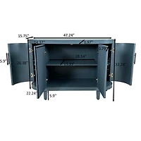 Farmhouse Kitchen Cabinet with Wine Rack Barn Door with Drawer