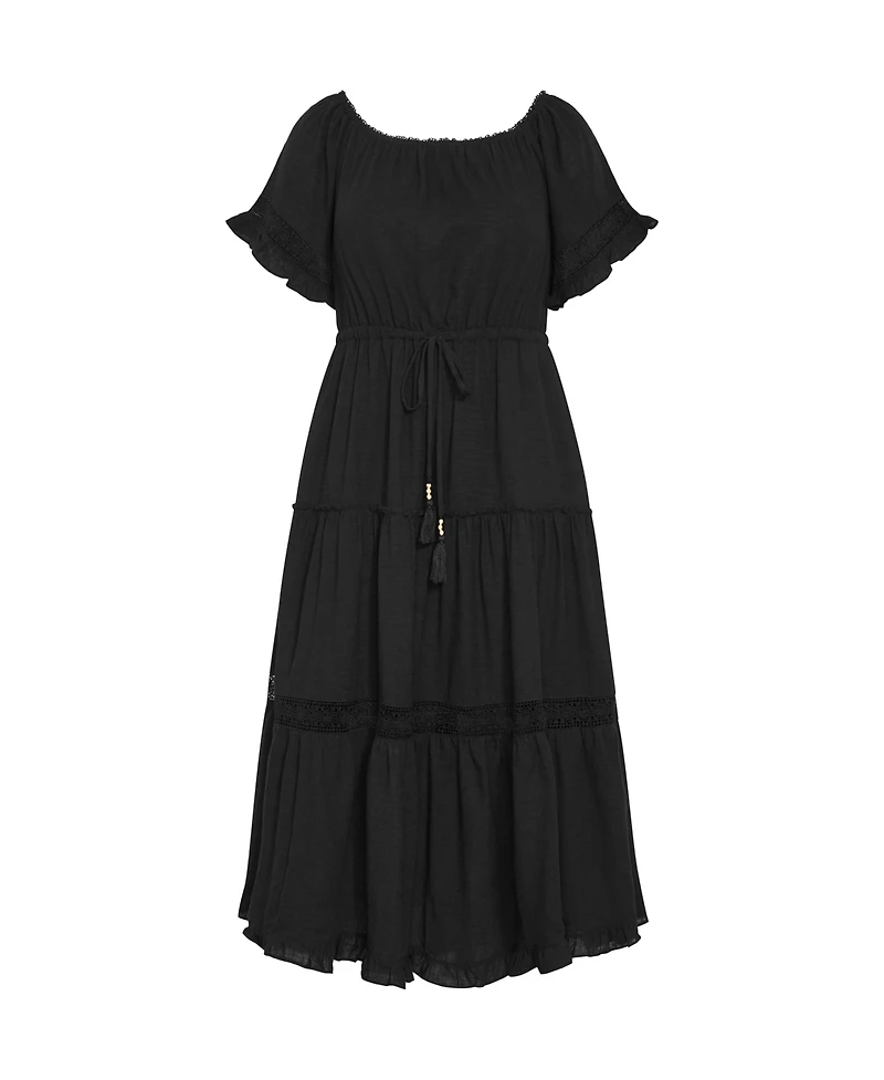 City Chic Women's Angel Midi Dress