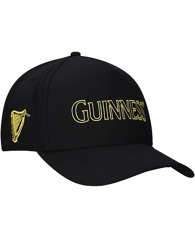 Lids Men's Black Guinness A-Frame Snapback Hat