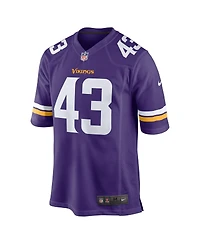 Nike Men's Andrew Van Ginkel Purple Minnesota Vikings Team Game Jersey