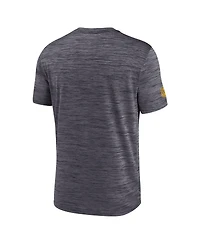 Nike Men's Black Pittsburgh Steelers Big Tall Sideline Velocity Performance T-Shirt