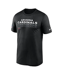 Nike Men's Black Arizona Cardinals Sideline Legend Performance T-Shirt