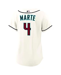 Nike Women's Ketel Marte Cream Arizona Diamondbacks Home Replica Jersey