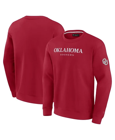 Fanatics Men's Crimson Oklahoma Sooners Unlimited Pullover Sweatshirt