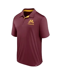 Fanatics Men's Maroon Minnesota Golden Gophers Fundamental Defender Polo Shirt