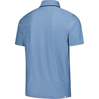 Puma Men's Blue Arnold Palmer Invitational Tipped Jacquard Polo Shirt
