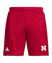 Adidas Men's Scarlet Nebraska Huskers Designed for Training 7" Aeroready Shorts