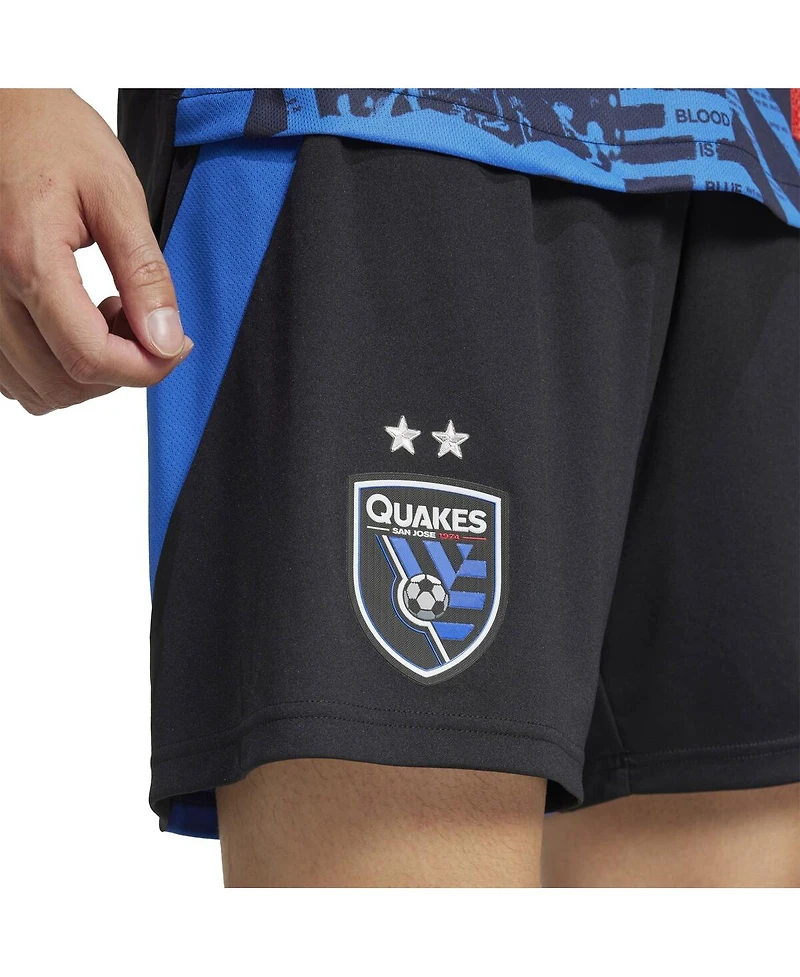 Adidas Men's Black San Jose Earthquakes Home 2025 Headliner Authentic Shorts