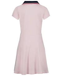 Tommy Hilfiger Big Girls Johnny Collar Solid Polo Dress