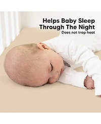 KeaBabies 2pk Soothe Fitted Crib Sheets Neutral, Baby Sheets, Fits Standard Nursery Mattress