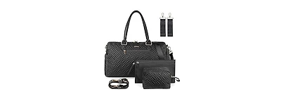 Iniuniu Diaper Bag Tote Baby Travel Bag with Changing Pad and Cosmetic Bag