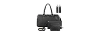 Iniuniu Diaper Bag Tote Baby Travel Bag with Changing Pad and Cosmetic Bag