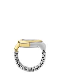Kate Spade New York Women's Monroe Heart Two-Hand Two-tone Stainless Steel Ring Watch, 22mm