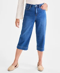 Style & Co Women's High Rise Culotte Jeans, Macy's Exclusive