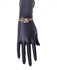 Unwritten Cubic Zirconia Rainbow Bolo Bracelet