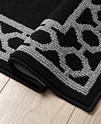 Jean Pierre Christine Trellis Border Tufted Runner Rug, 26" x 45"