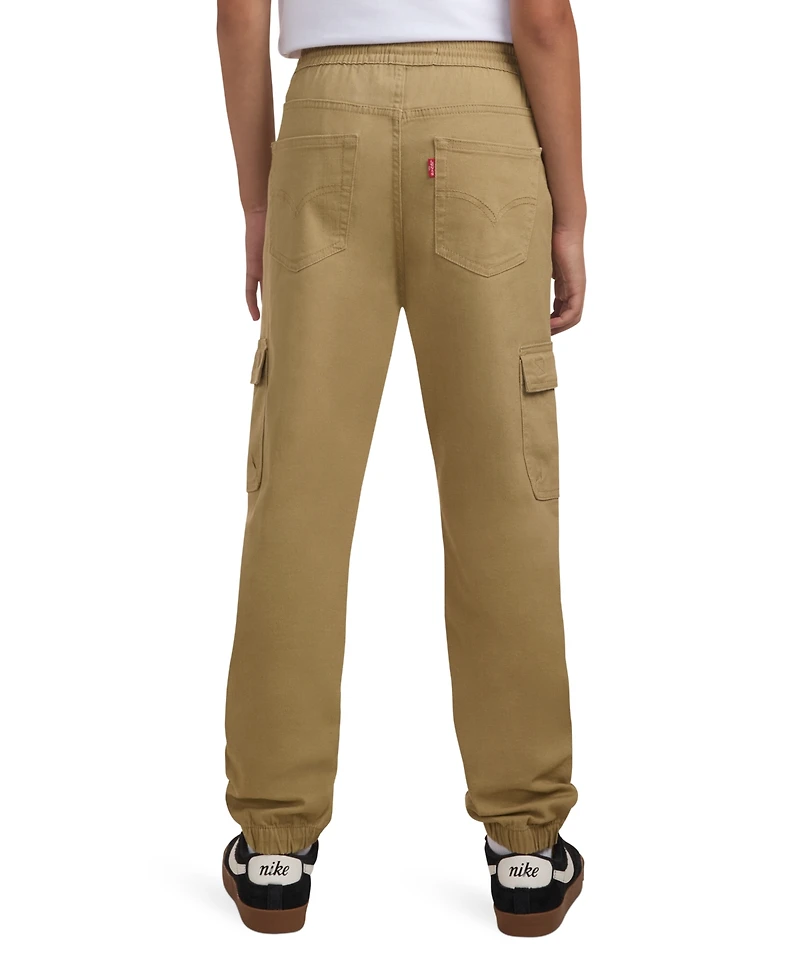Levi's Big Boys Relaxed Fit Drawstring Cargo Jogger Pants