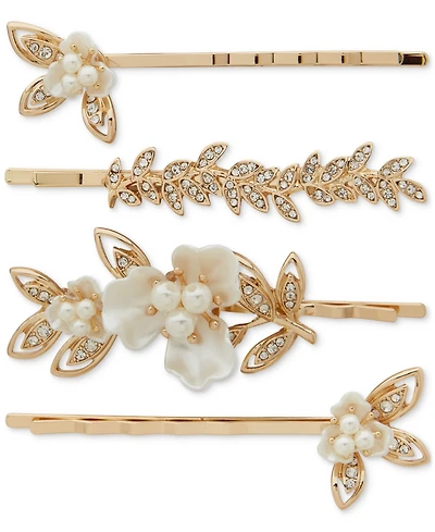 lonna & lilly 4-Pc. Floral Bobby Pins