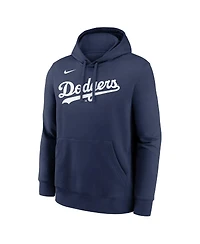 Nike Men's Shohei Ohtani Navy Los Angeles Dodgers Player Name Number Club Fleece Pullover Hoodie