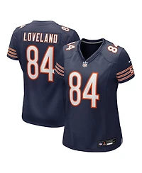 Nike Women's Colston Loveland Navy Chicago Bears Team Game Jersey