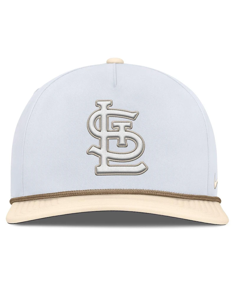Nike Men's White/Cream St. Louis Cardinals Pro Performance Snapback Hat