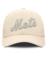 Nike Men's Cream New York Mets Rise Performance Flex Hat