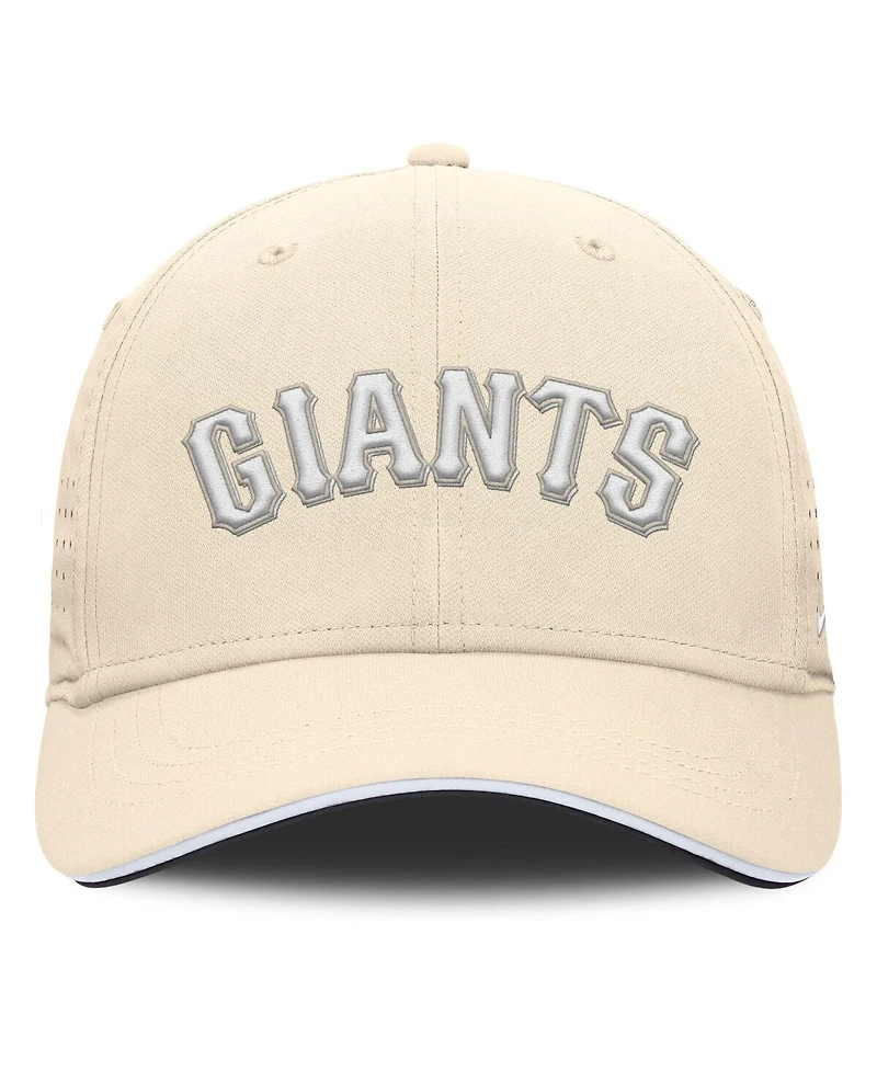 Nike Men's Cream San Francisco Giants Rise Performance Flex Hat