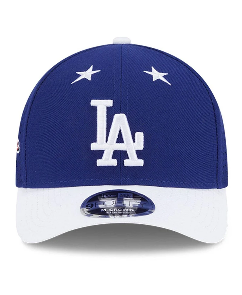 New Era Men's Royal/White Los Angeles Dodgers 2025 Mlb All-Star Game 9FORTY M-Crown Adjustable Hat