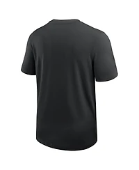 Nike Men's Black Iowa Hawkeyes 2025 Sideline Uv Performance Coach T-Shirt