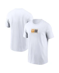 Nike Men's White Tennessee Volunteers Campus Logo Swoosh T-Shirt