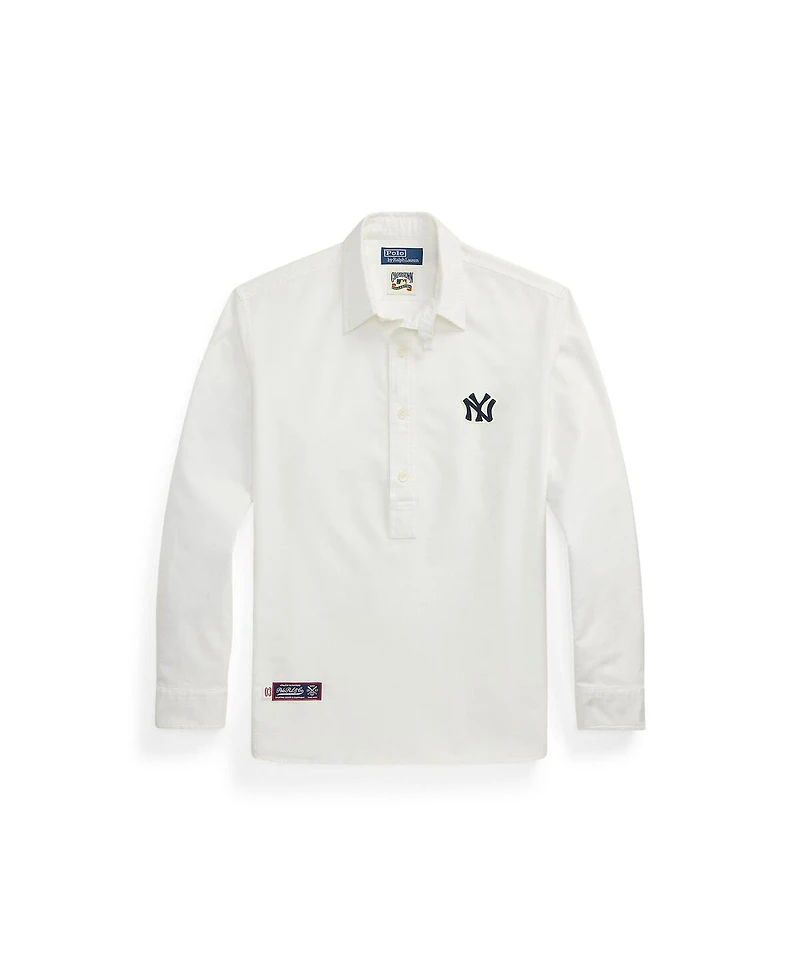Polo Ralph Lauren White Yankees Oxford Shirt