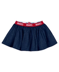 Wear by Erin Andrews Baby Boys and Girls 3-Piece Atlanta Braves Tutu Set