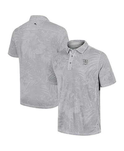 Tommy Bahama Men's Gray Dale Earnhardt Jr. Santiago Paradise Polo Shirt