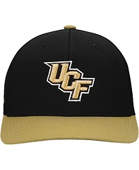 Top of the World Men's Black/Gold Ucf Knights Reflex 2-Tone Flex Hat
