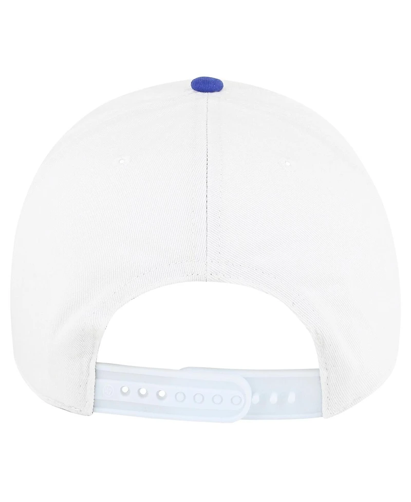 '47 Brand Men's White Kansas Jayhawks Gridiron Clean Up Adjustable Hat